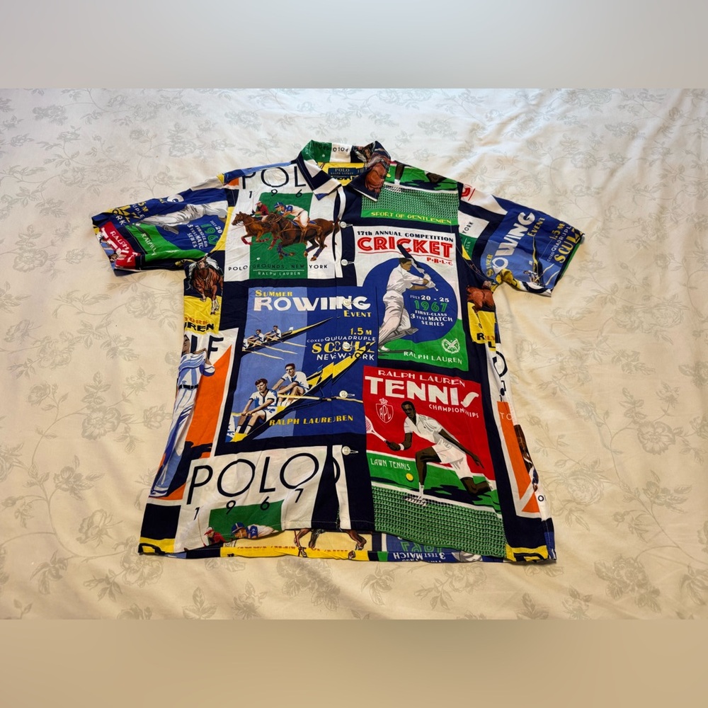 Polo Ralph Lauren Multicolor Graphic Polo